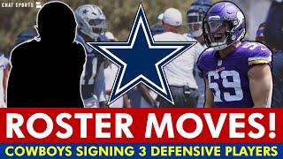 BREAKING: Cowboys Signing 3 Players - Nick Vigil, Darius Harris & Albert Huggins | Cowboys News