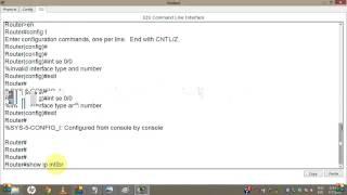 CCNA 200 120 how to configure Clockrate 16 Of 66 Usmansheikh