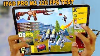 WOW!!! 120 Fps on IPAD M1 | ipad M1 Pubg Test 2024 | ipad Handcam Gameplay | Pubg Mobile