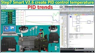 STEP7 MICROWIN SMART V2.6 CREATE PID CONTROL WITH PLC S7-200 SMART AND  GE SCADA CIMPLICITY