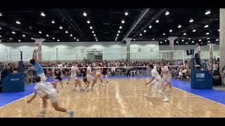 Adrian Liu | Libero Highlights | SoCal Cup Showcase 2024