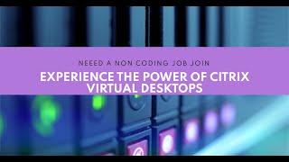 Citrix Virtual Desktops  APPS, Azure AVD Demo Cloudsoft Need Non coding job Join Cloudsoft #citrix