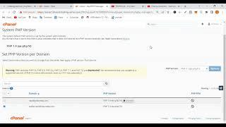 How to change php version from cpanel 2022 updated #free #cpanel #2022