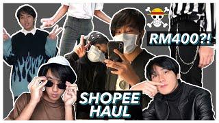 THE BEST SHOPEE CLOTHING HAUL WORTH RM400 | Men's Korean / e-boy clothing style