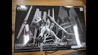 P-Bandai RG Expansion Parts for Nu Gundam Double Fin Funnel Custom Unit Unboxing + Review