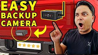 BEST NO INSTALL BACKUP CAMERA! (Magnetic and Wireless)