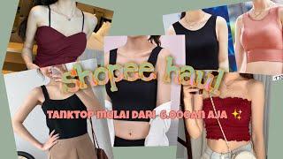 Tank Top Bra Murah - Shopee haul | krismay__