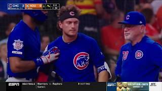 Albert Almora Jr in Tears after striking Little Girl with 100 MPH Foul Ball