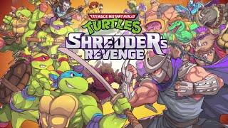 TMNT Shredder's Revenge DLC Full Game Gameplay Story Gnarly Difficulty 6 Players Coop No Commentary