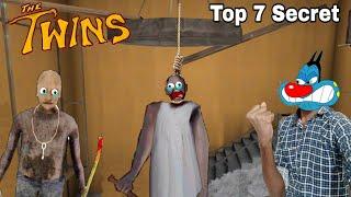 Top 7 Secret In The Twins Horror Game With Oggy and Jack