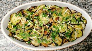 Melanzane all,aglio,olio,aceto/Eggplant with garlic ,vinegar.