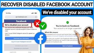 How to Recover Disabled Facebook Account (2025) | Disabled Facebook Account Recovery