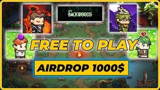 BackWoods GameNFT Mới Miễn Phí Airdrop 1000$ Solana Hỗ Trợ