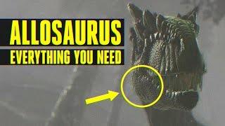 Allosaurus - How to Tame/Everything you need to know! (Ark: Survival Evolved)