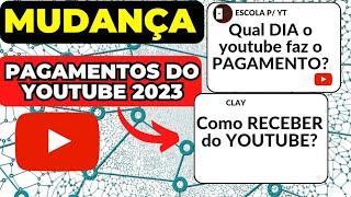 PAGAMENTOS DO YOUTUBE 2023? COMO FUNCIONA? QUAL DIA DO PAGAMENTO DO YOUTUBE?