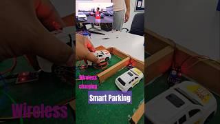 Iot Smart Parking with Wireless charging for EV cars #ev #iot #project #arduino