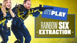 Let's Play Rainbow Six Extraction PS5 Multiplayer Gameplay: CUTTING DOWN THE CHIMERA!