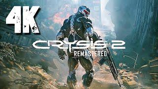 Crysis 2 Remastered ⦁ Полное прохождение ⦁ Без комментариев ⦁ 4K60FPS