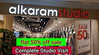 Alkaram studio flat 50% off sale on entire stock | End of Summer Sale 2020 | Easy Life With Amna