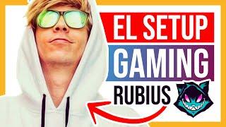  El Setup GAMING del RUBIUS ‍️ PC Gamer, Silla, Teclado, Ratón, Auriculares, Cámara y Micro!