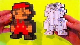 Mario 8-Bit PIXEL PALS - Tear Down and REVIEW - $14 See inside and how it works arcade sign light