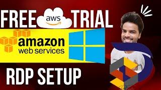 HOW to Create RDP Virtual Server in  Amazon AWS [AWS Server Free Trial 2022] - DigiSachin