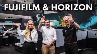 FUJIFILM and HORIZON - Drupa Collaboration