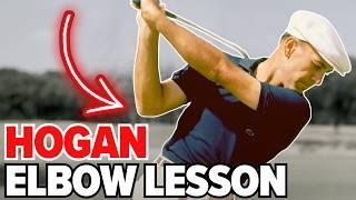 Ben Hogan's Magic Elbow - The Single Best Ball Striking Tip