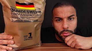 Ich probiere deutsches BUNDESWEHR essen |Mukbang