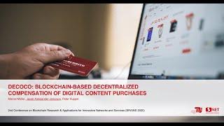 DeCoCo: Blockchain-based Decentralized Compensation of Digital Content Purchases | Jacek Janczura