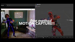 My Method of Motion Capture in Blender 2024!