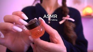 ASMR | No Talking | Pampering Your Skin & Hair for Fall  | Layered Sounds Tingly Sounds For Sleep