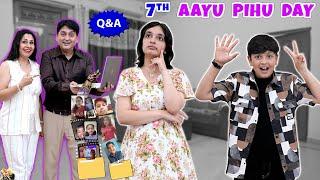 QnA AAYU PIHU DAY | 7 years Celebration | Questions Answers | Aayu and Pihu Show