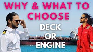 CONFUSED WHAT TO CHOOSE BETWEEN DECK AND ENGINE// LET NAVIK RUDRA HELP YOU.