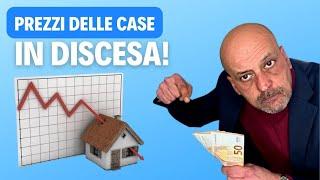 PREZZI delle case in DISCESA! Perchè non saliranno? Cosa sta succedendo?