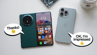 iPhone user reviews the HONOR Magic V3 | smashpop