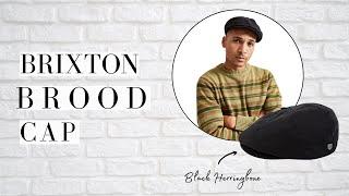 Brixton Brood Flat Cap Black Hat Review - Hats By The 100