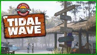 Gas Station Simulator - Tidal Wave DLC - First Look - Opening A Gas Station In A Tropical Paradise