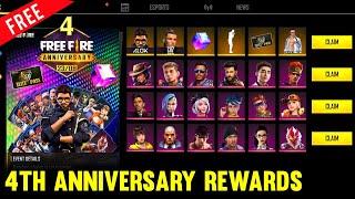4th ANNIVERSARY FREE FIRE NEW EVENT