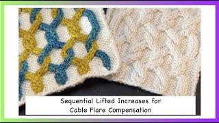 Sequential Lifted Increases for Cable Flare Compensation 2/2LC and 2/2RC Cables