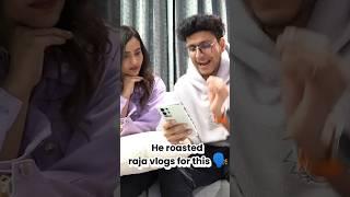 Nishchay roasted raja vlogs ️ meanwhile he after engagement  #triggeredinsaan #nischaymalhan