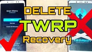 How To Remove TWRP and Get Back STOCK Recovery On Xiaomi