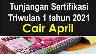 Info terbaru! Tunjangan profesi guru atau tunjangan sertifikasi triwulan 1 tahun 2021 cair april