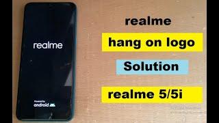 Realme Hang on Logo Solution | Offline realme 5i,5, Hang on Logo Fix