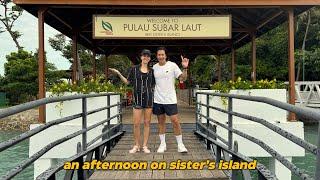 singapore’s first marine park is OPEN! // discover big sister's island with us