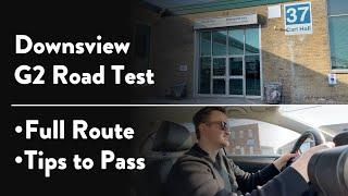 Downsview G2 Road Test - Full Route & Tips on How to Pass Your Driving Test in Toronto