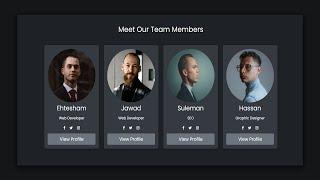 Profile Card Bootstrap | Bootstrap 5 | Coding League