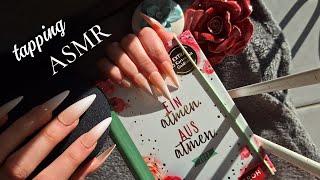 back to basic ASMR  high sensitivity book tapping + scratching