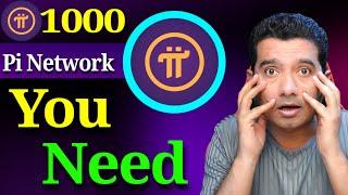 Pi Network New Update 1000 Before Launching You Need || Pi Coin Price