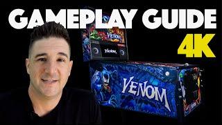 Venom Pinball Gameplay Guide - Limited Edition (LE) Model 4K (SDTM, 2023)